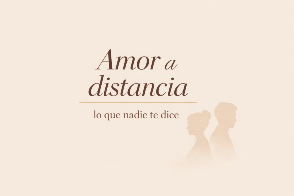 Amor a distancia: ¿cómo funciona?
