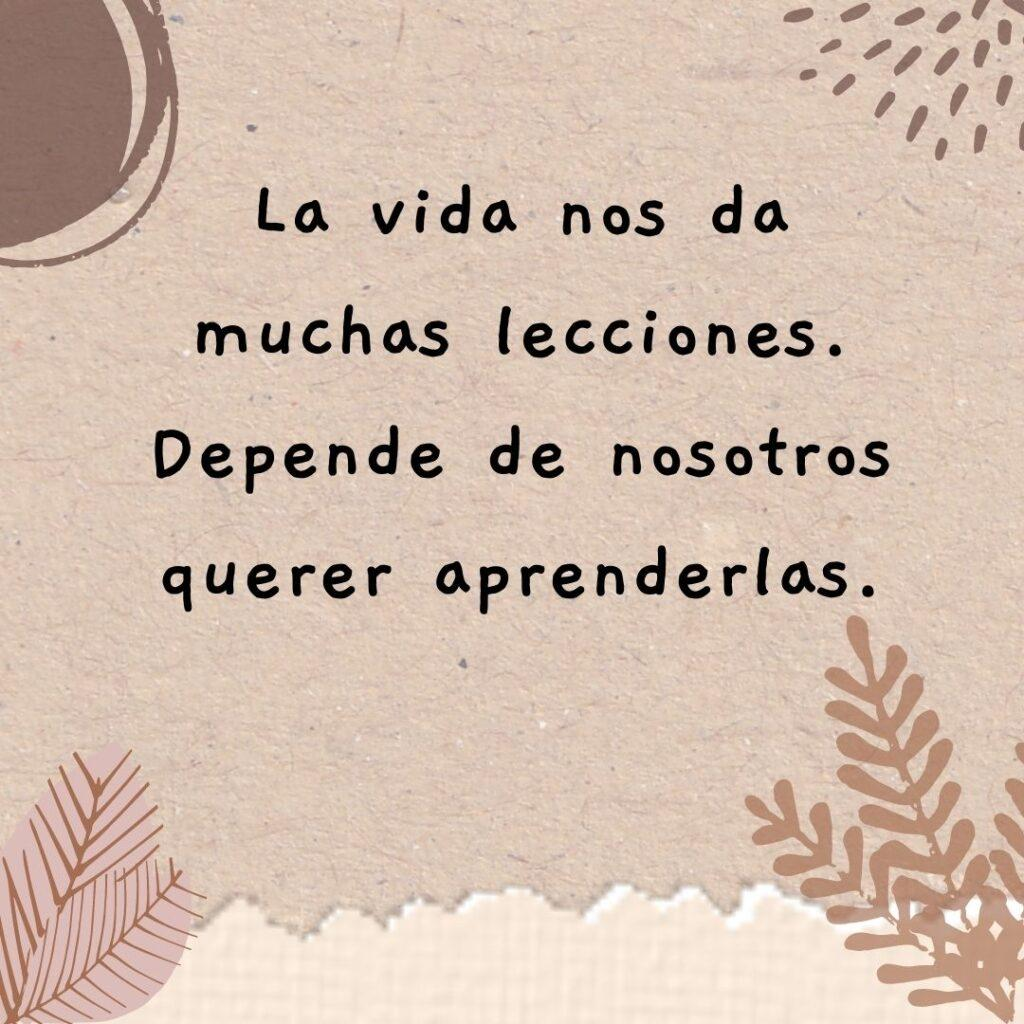 Lecciones de vida que transforman